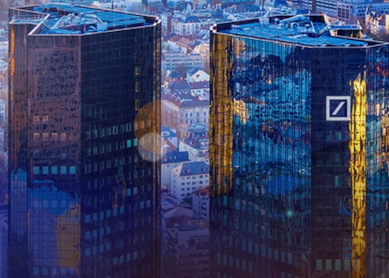 Deutsche-Bank Headquarters in Frankfurt